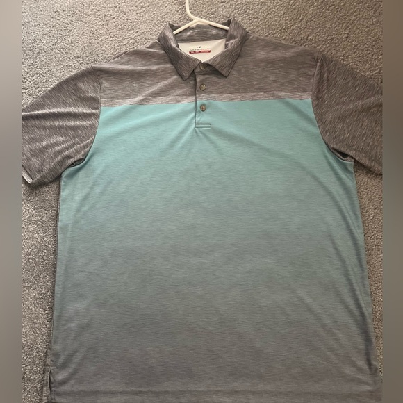 Grand Slam Other - Men’s GrandSlam golf polo. XXL teal and gray ombre. NWOT